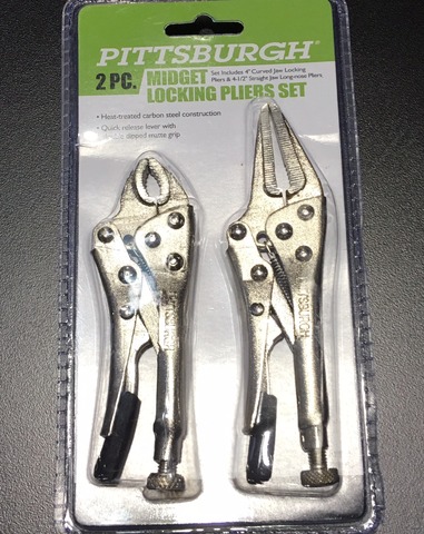 FRIDAY-----2017 2 Piece Locking Plier Set