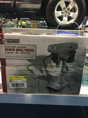 THURSDAY-----2017 Bench Drill Press