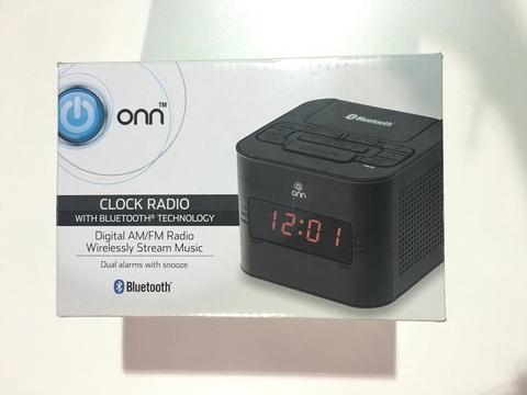THURSDAY-----2017 Clock Radio with Bluetooth-Western pool and spa