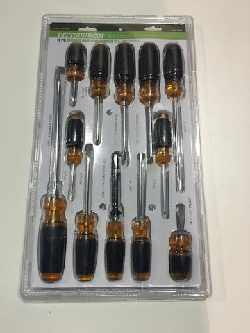 THURSDAY-----2017 12 Piece Screw Drivers