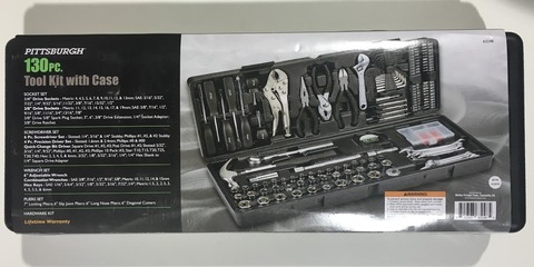 FRIDAY-----2017 130 Piece Tool Kit