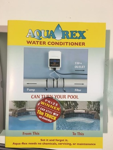 SATURDAY-----2017 Water Conditioner - Aqua Rex
